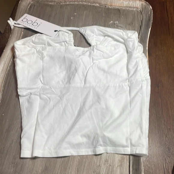 Bobi halter tank size small white🤍 - Picture 2 of 3